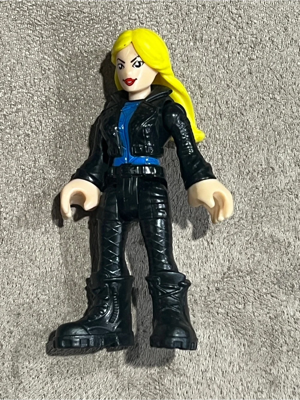 Imaginext DC Super Friends BLACK CANARY figure from Transforming Cycle